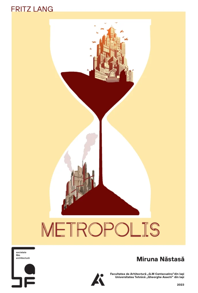 sf(a)society. film. architecture Metropolis alternative poster