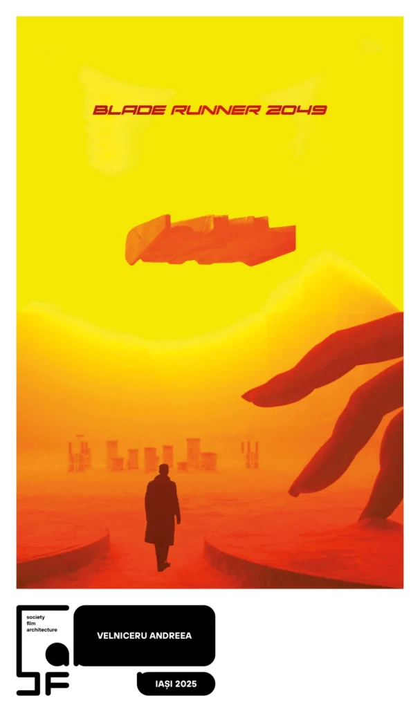 SF(a) Society. Film. Architecture 4 selected alternative poster